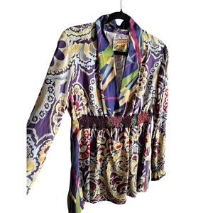 Johnny Was Silk Tunic